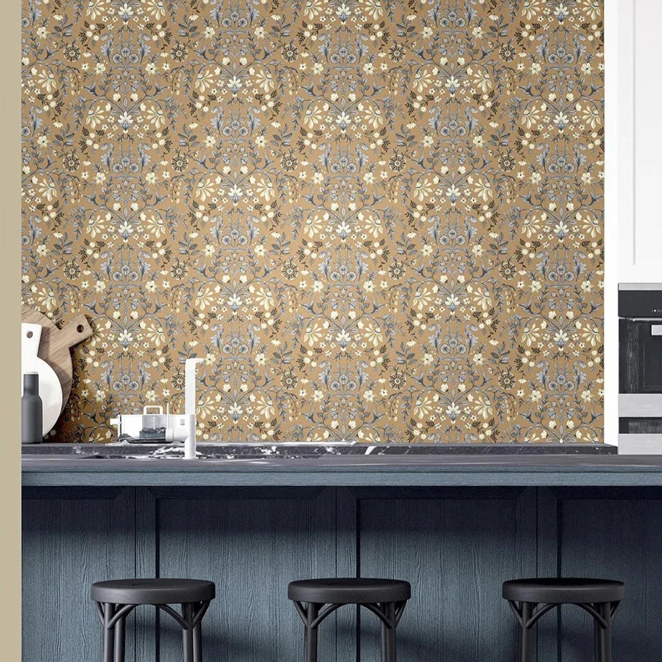 Fiori Country - Muse botanical wallpaper Parato