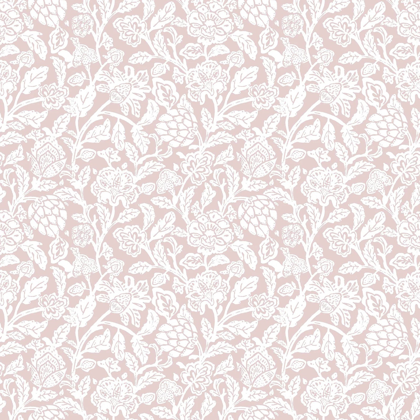 Fiori Country - Petunia botanical wallpaper Parato Roll Pink 12348