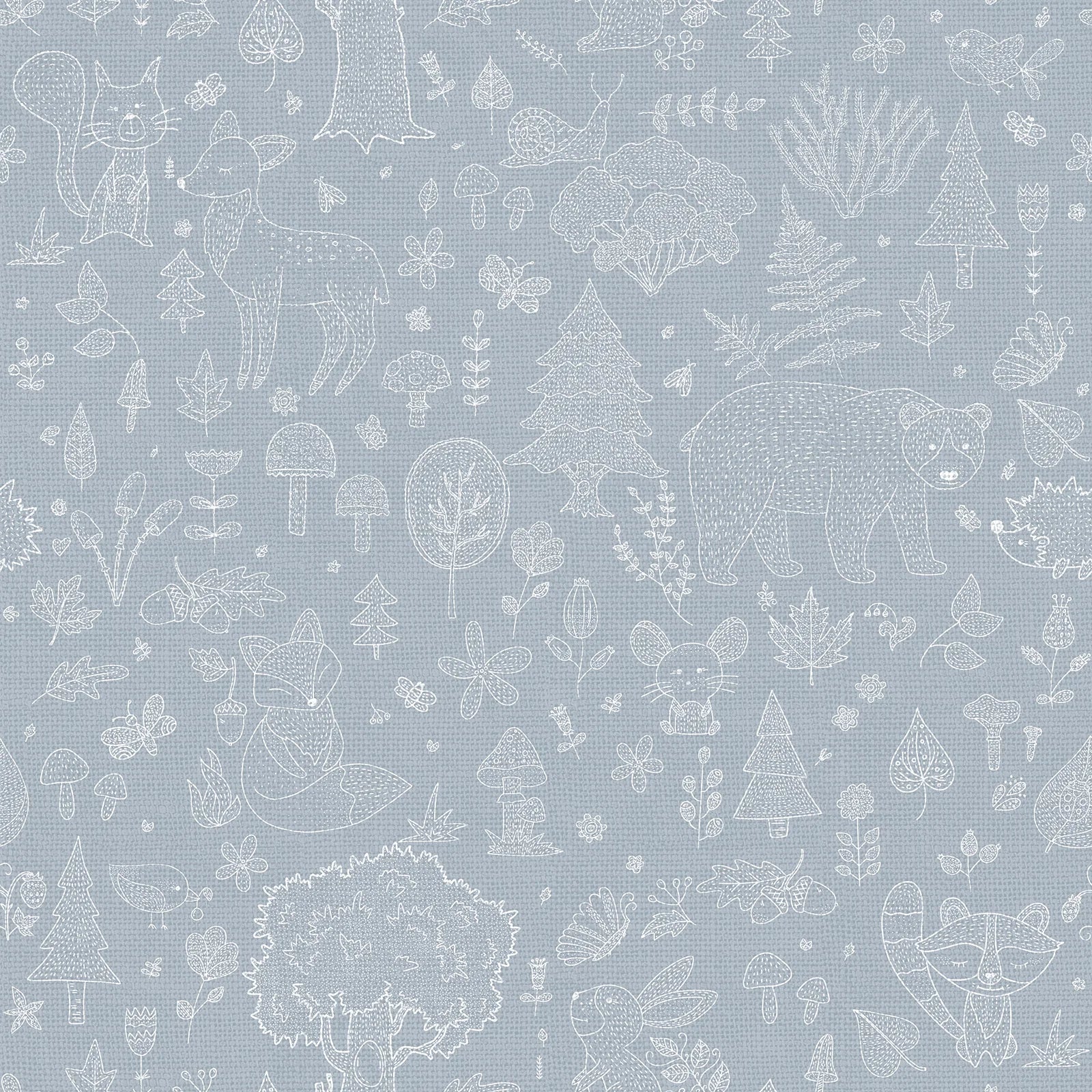 Happy - Adventure Awaits kids wallpaper Parato Roll Blue 14806