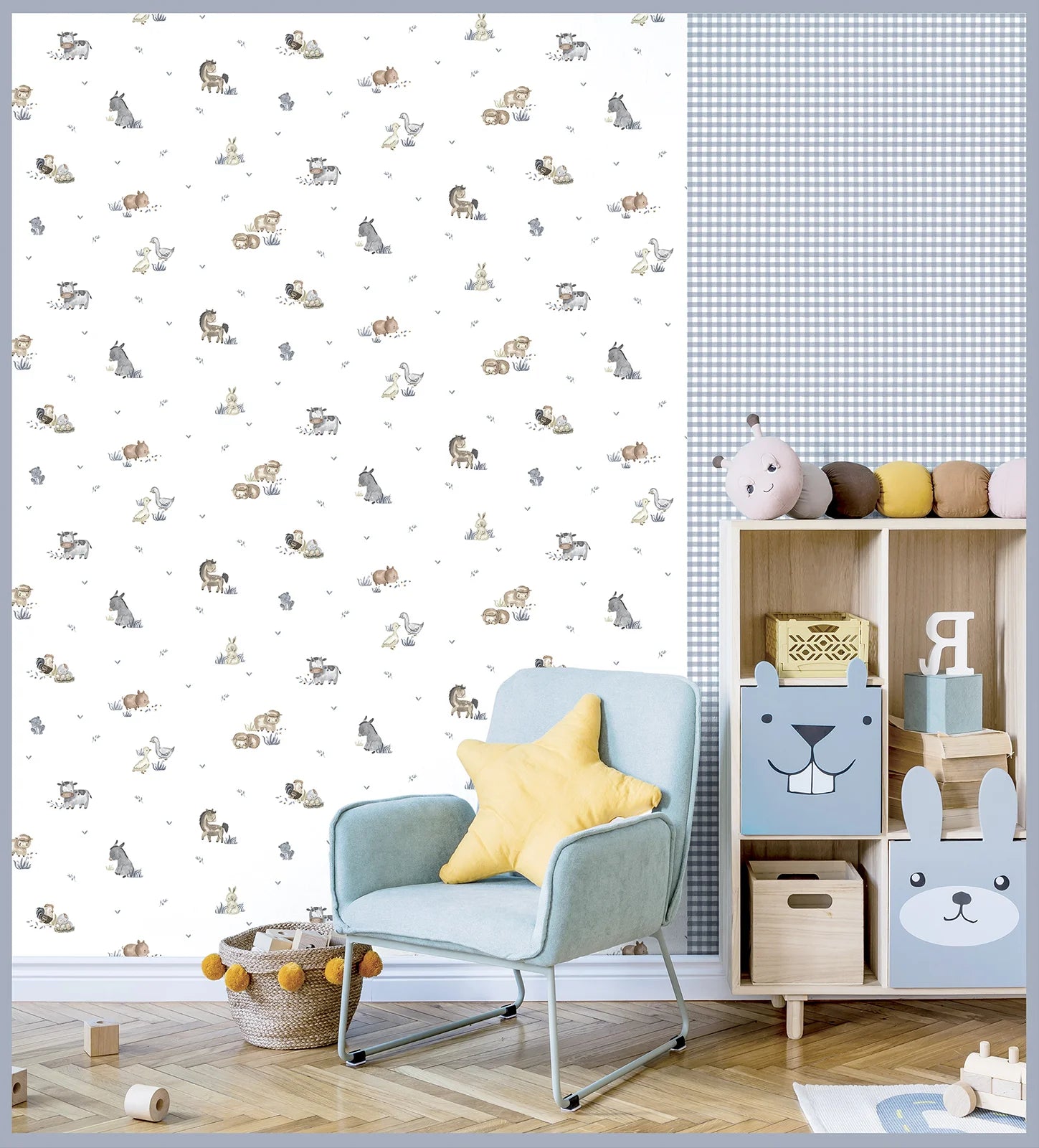 Happy - Wild Wander kids wallpaper Parato