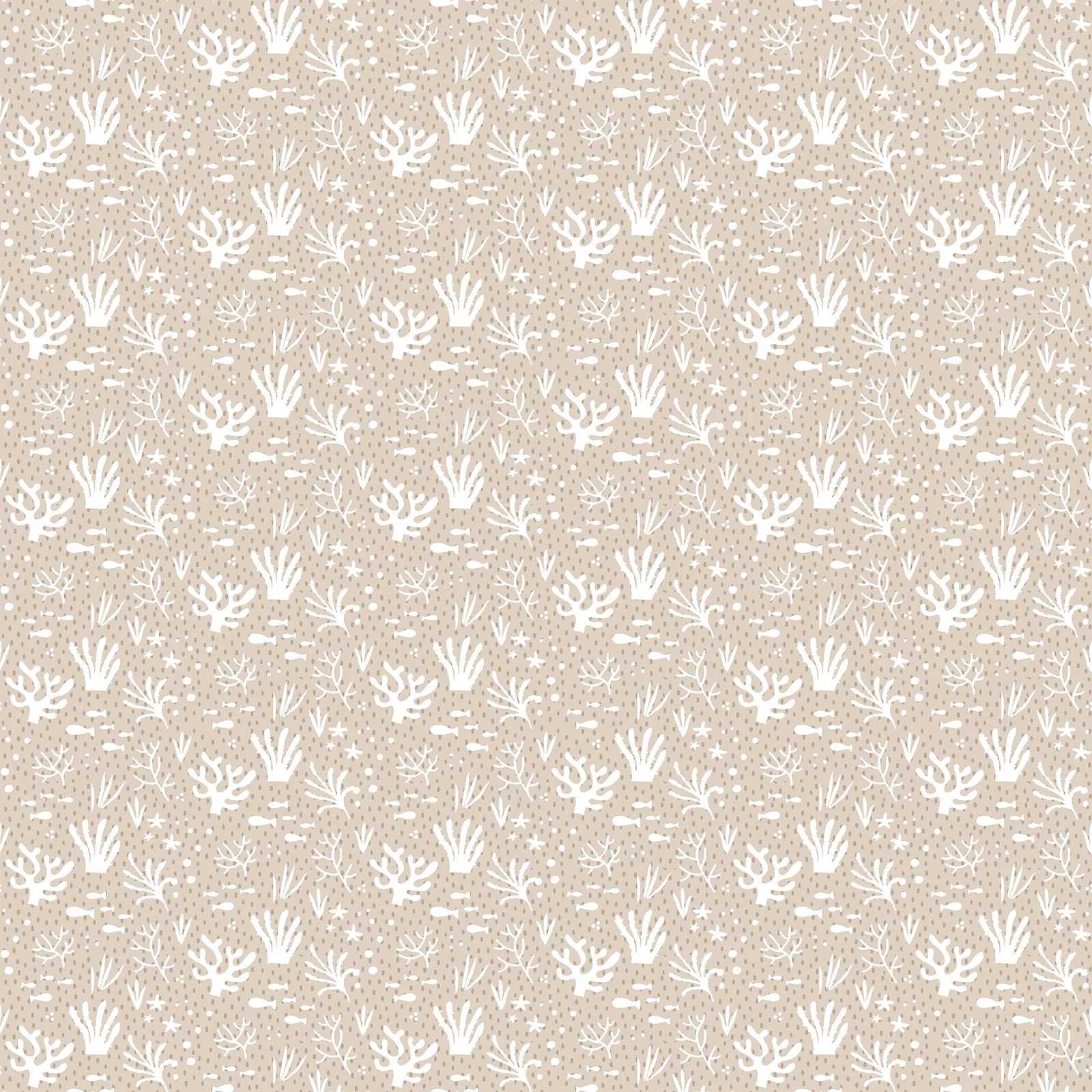 Happy - Under the Sea kids wallpaper Parato Roll Beige 14855