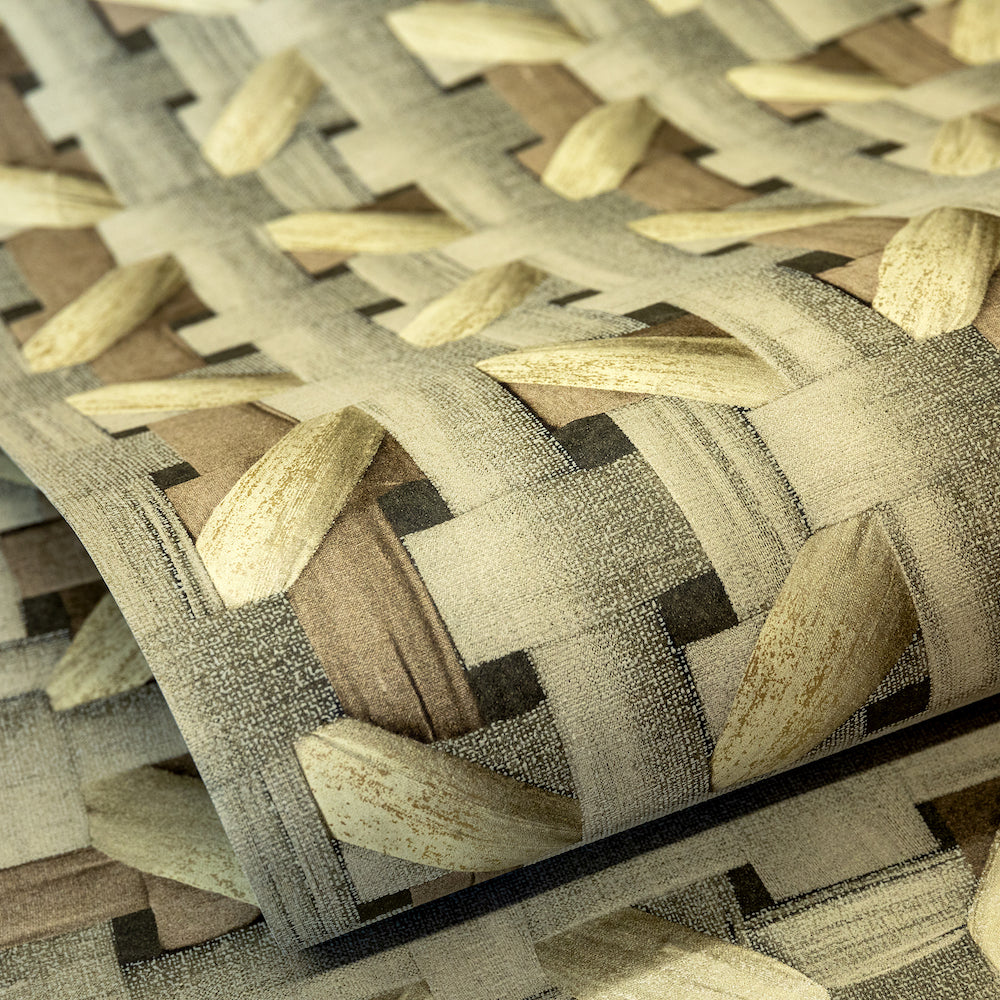Salt & Pepper - Seta geometric wallpaper Hohenberger    