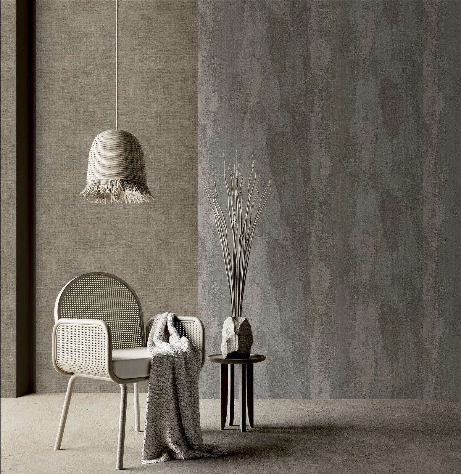 Textum - Brushed Hues Wallpaper – eurowalls™
