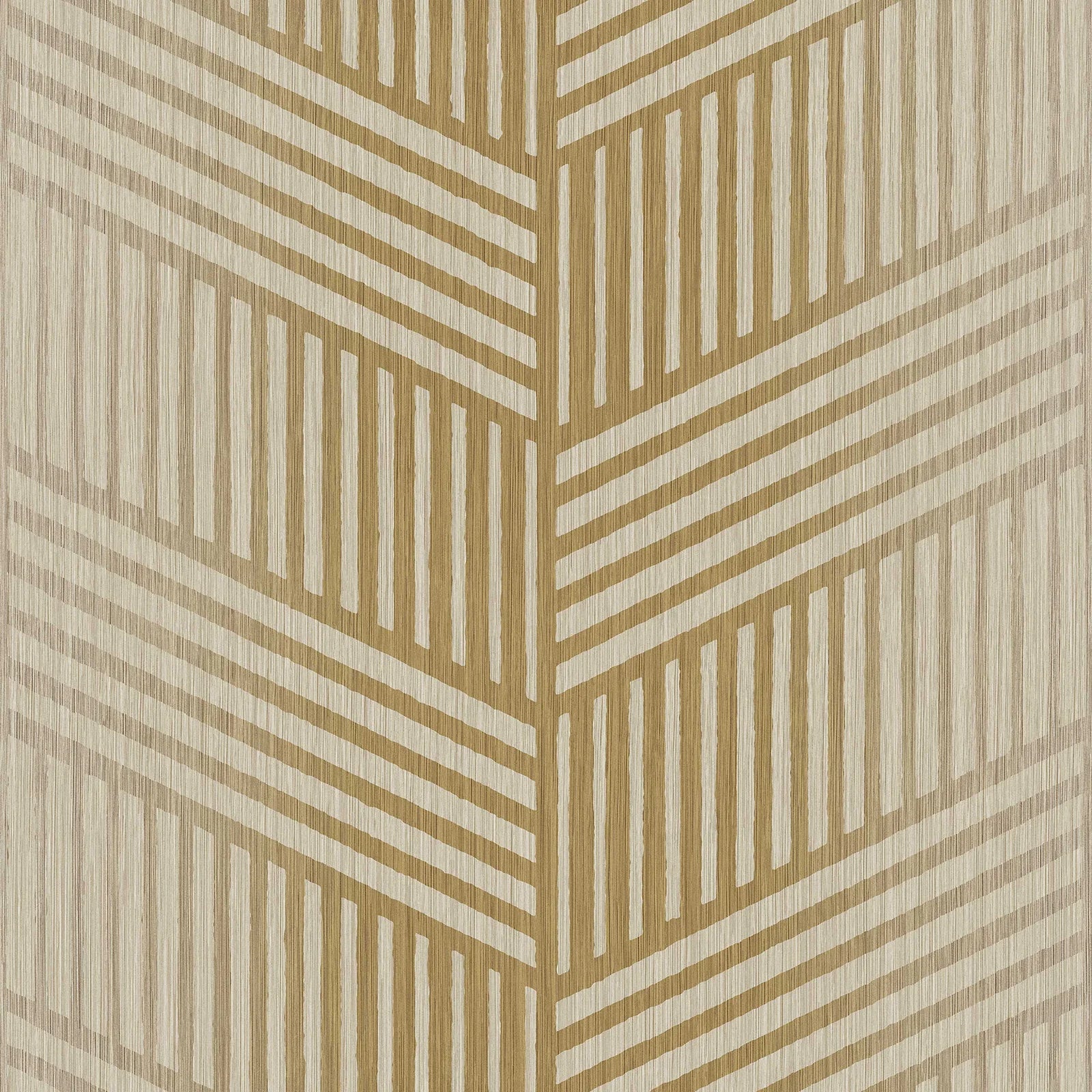 Textum - Vivere textile wallpaper Parato Roll Dark Beige 24483
