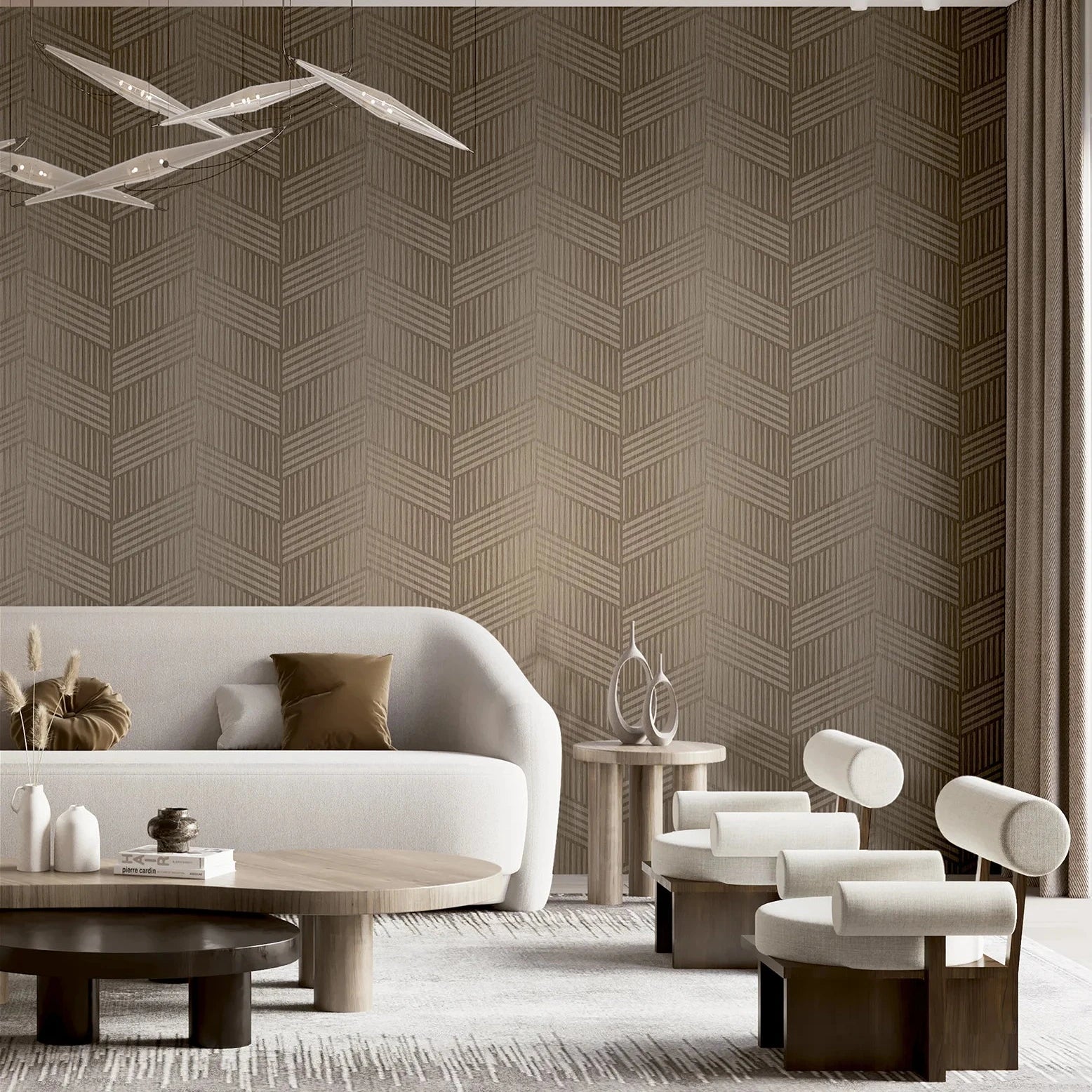 Textum - Vivere textile wallpaper Parato