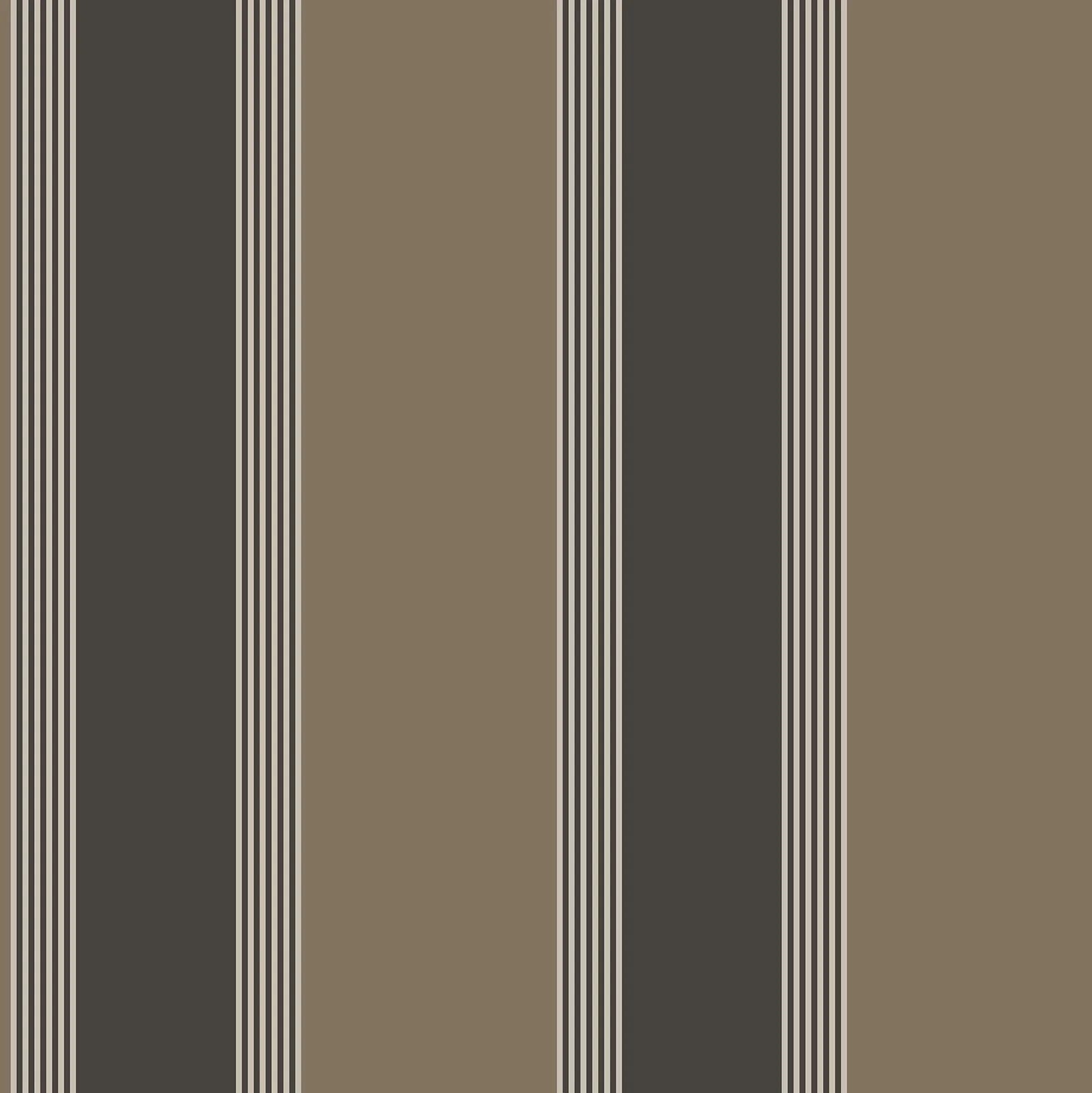 Thema - Horizon geometric wallpaper Parato Roll Black 28877
