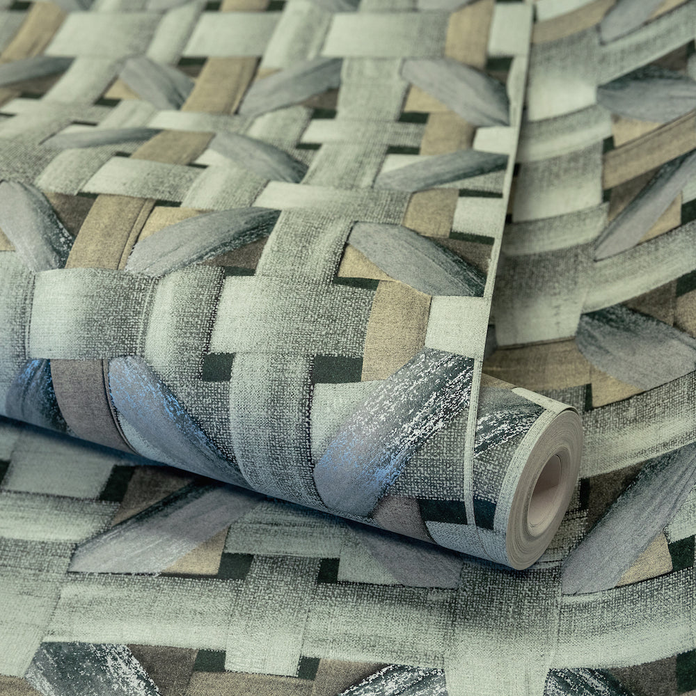 Salt & Pepper - Seta geometric wallpaper Hohenberger    
