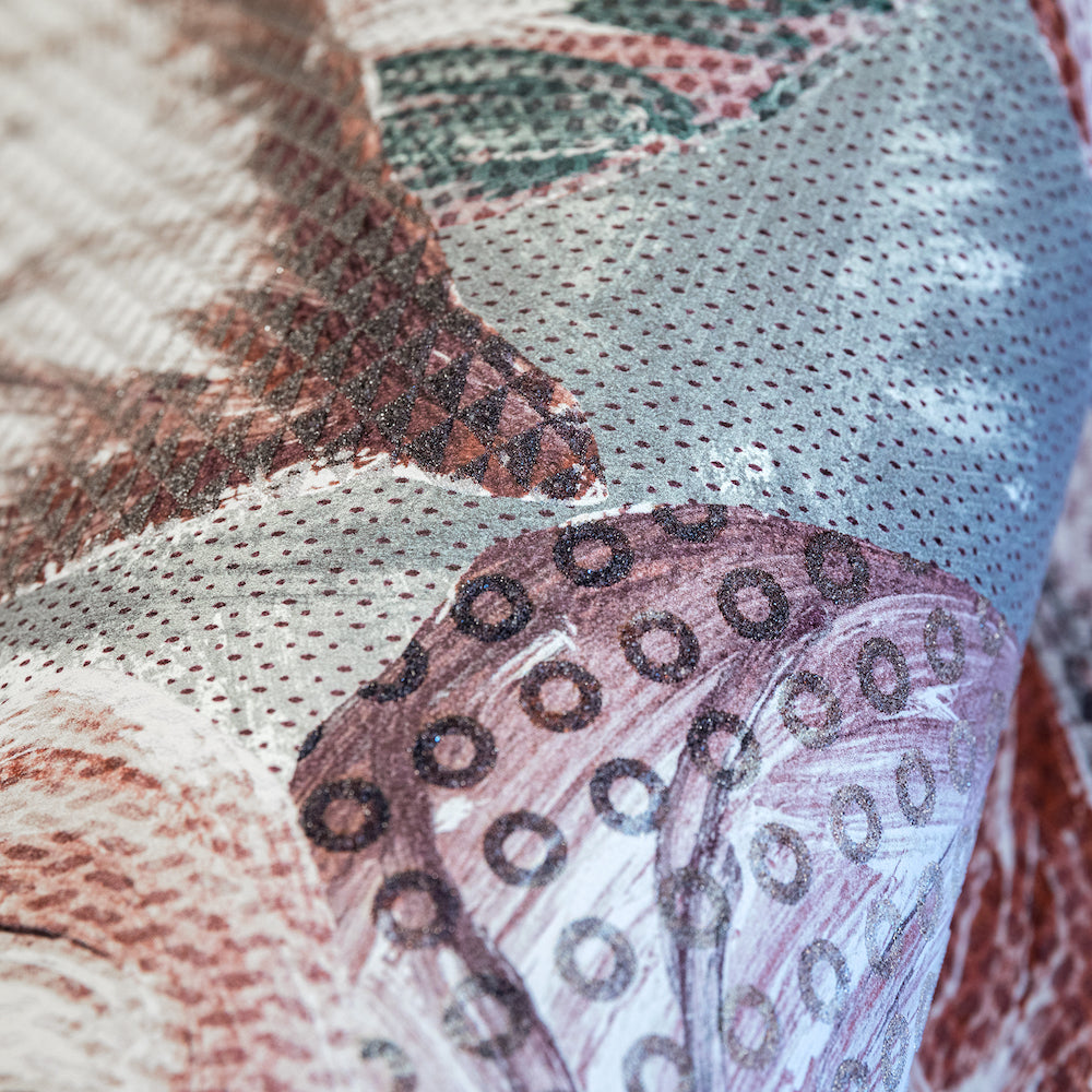 Salt & Pepper - Vita Glass Beads botanical wallpaper Hohenberger    
