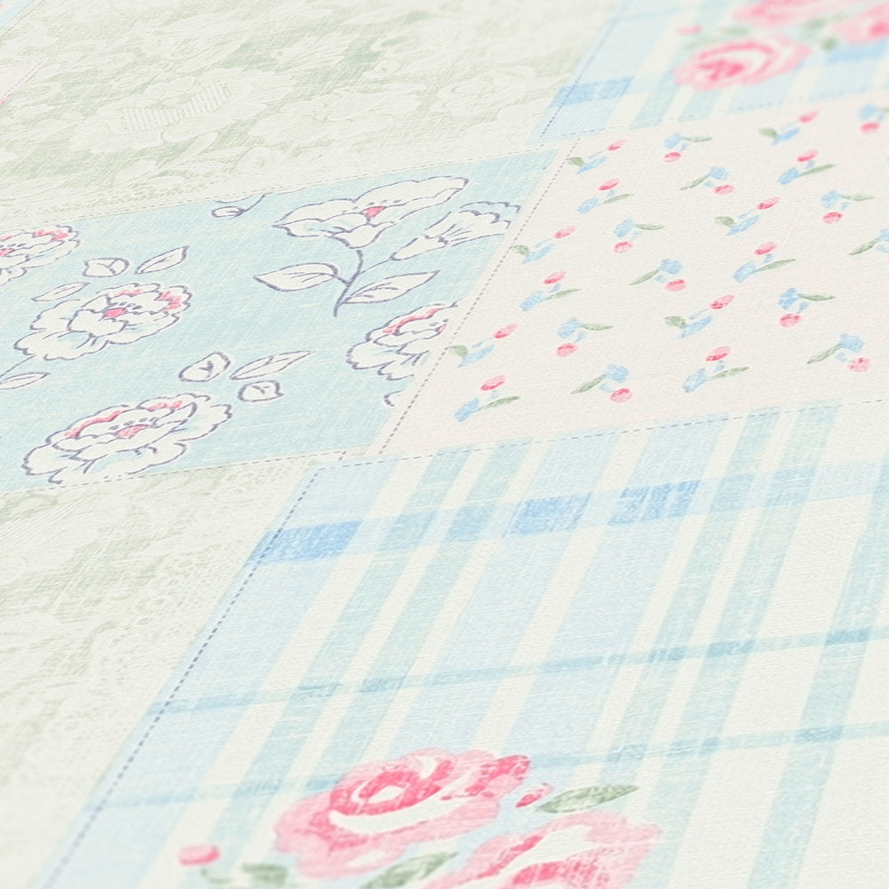 Maison Charme - Country Floral botanical wallpaper AS Creation    