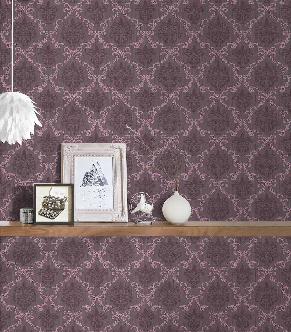 Tessuto - Filigree Trellis textile wallpaper AS Creation    