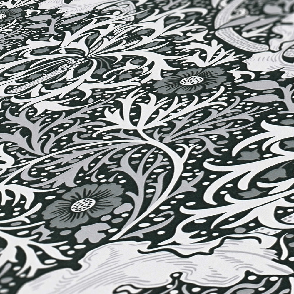 Art of Eden - Tendril Blossoms botanical wallpaper AS Creation    