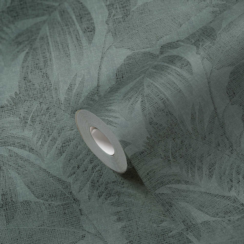 New Walls - Tropical Linen botanical wallpaper AS Creation    