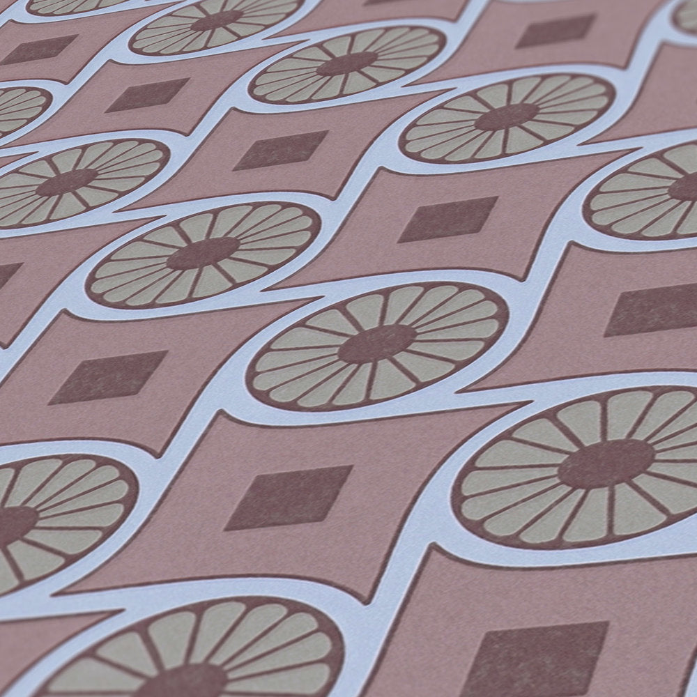 Art of Eden - Retro Circles art deco wallpaper AS Creation    