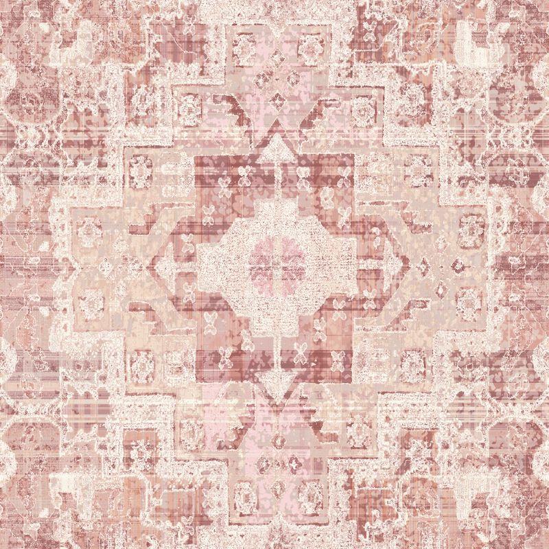 Boho Chic damask wallpaper Esta Roll Pink  148656