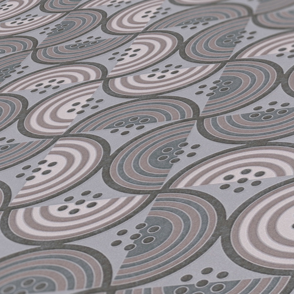 Art of Eden - Semicircles art deco wallpaper AS Creation    