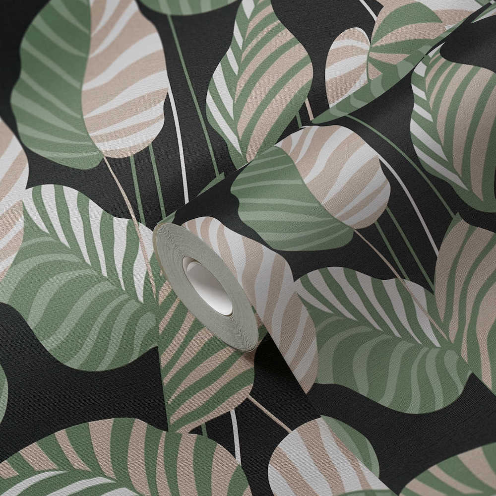 Antigua - Jungle Leaves botanical wallpaper AS Creation    