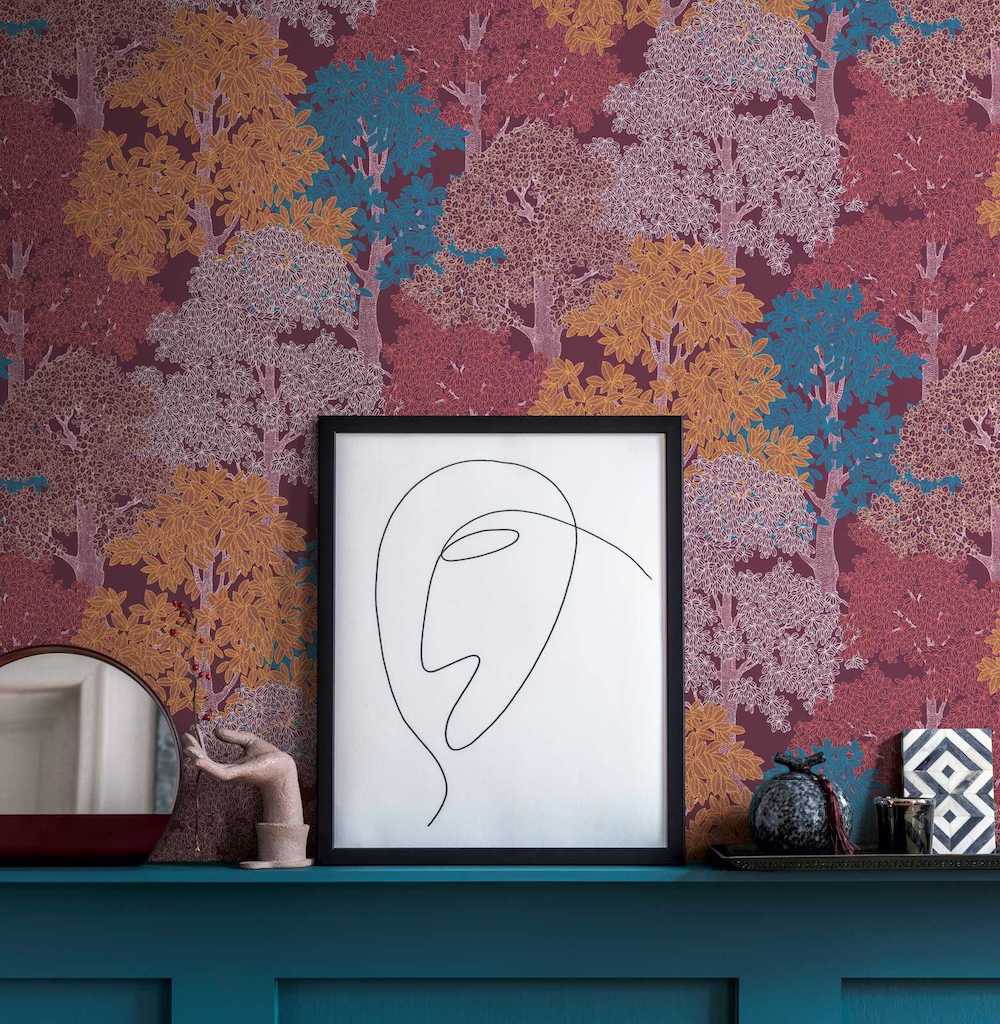 Floral Impression - Whispering Leaves botanical wallpaper AS Creation    