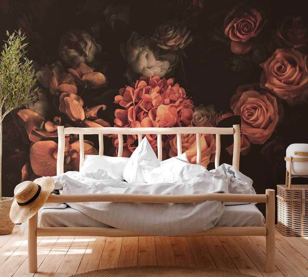 Design Walls - Romatic Flowers digital print AS Creation    