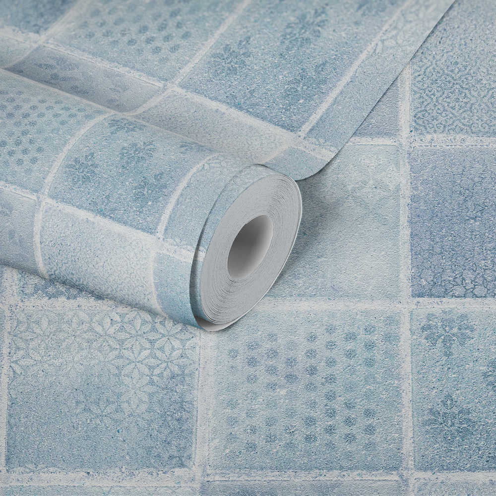 Neue Bude 2.0 - Vintage Tile industrial wallpaper AS Creation    