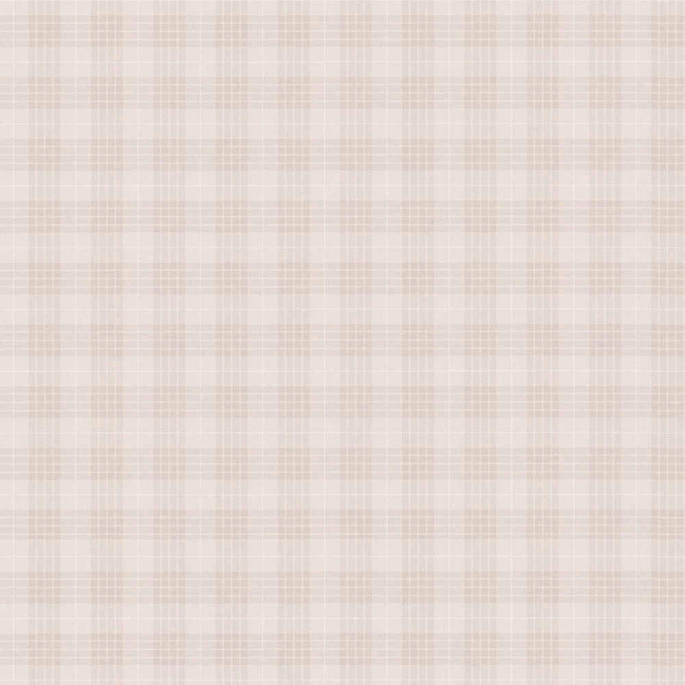 Art of Eden - Checkered Flannel geometric wallpaper AS Creation Roll Light Beige  390645
