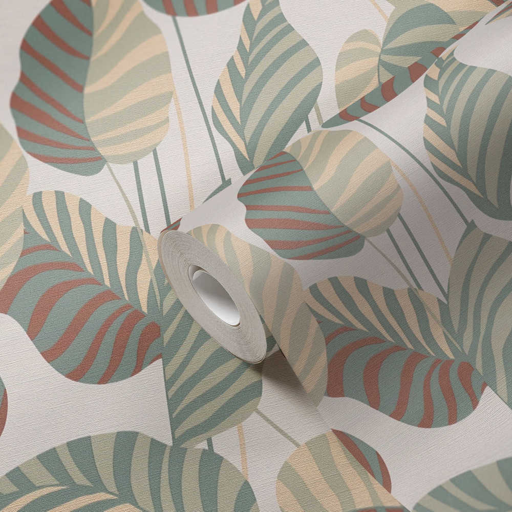 Antigua - Jungle Leaves botanical wallpaper AS Creation    