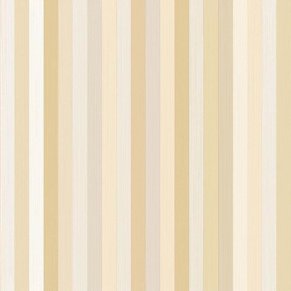 Vintage - Stripe stripe wallpaper Parato Roll Yellow  25773