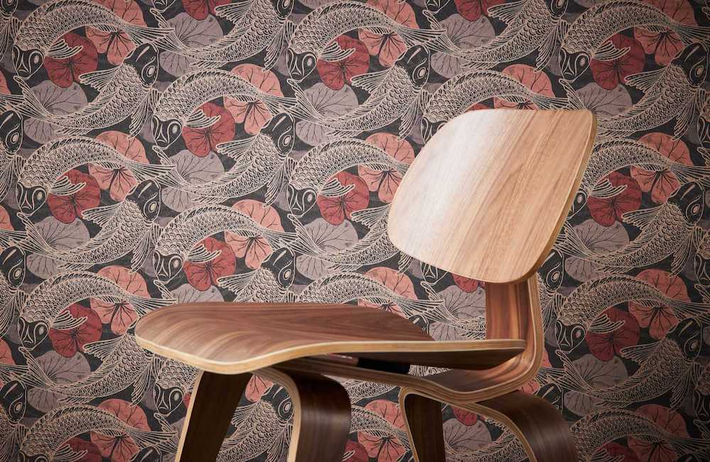 Metropolitan Stories 2 - Playing it Koi botanical wallpaper AS Creation    