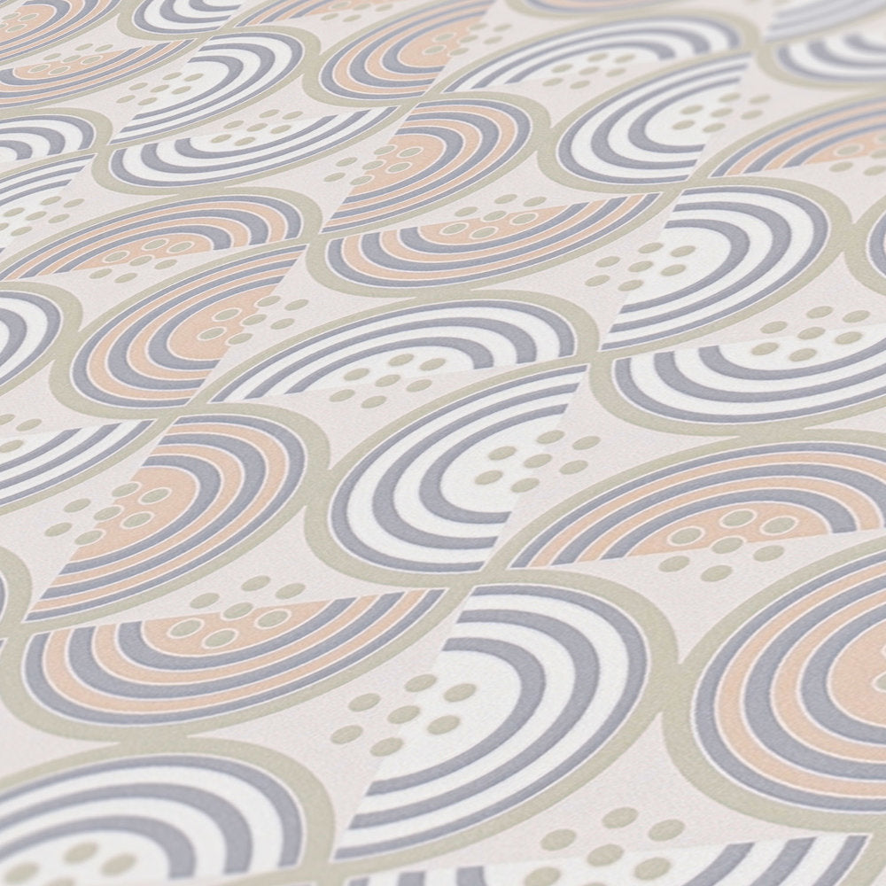 Art of Eden - Semicircles art deco wallpaper AS Creation    