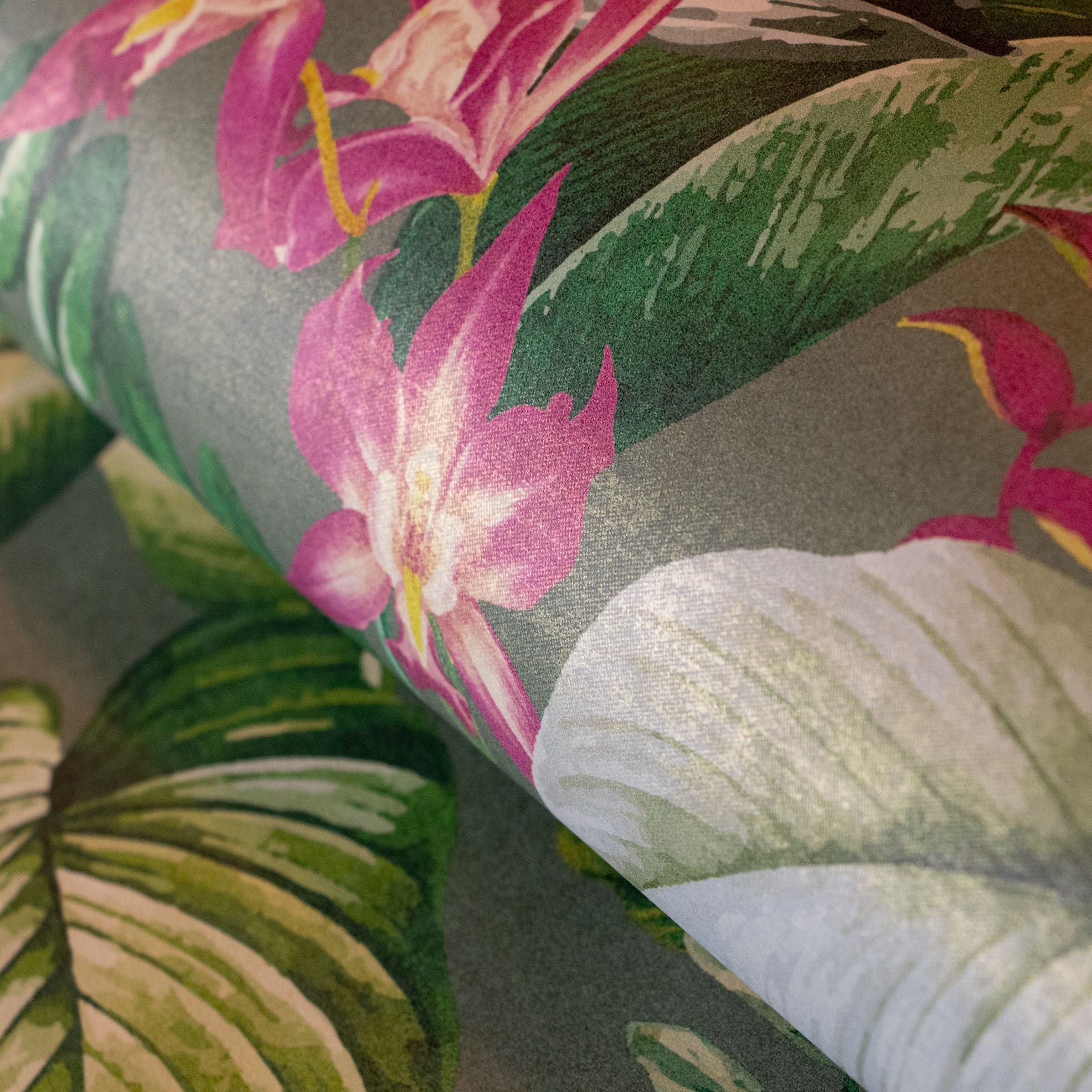 Tropical Dream  - Kiribati botanical wallpaper Hohenberger    