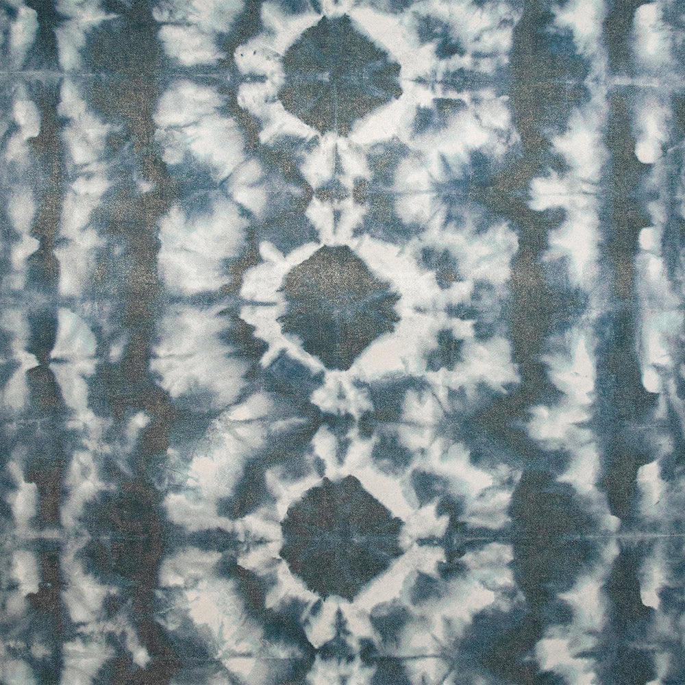 Crafted - Batik damask wallpaper Hohenberger Roll Dark Blue  26791-HTM
