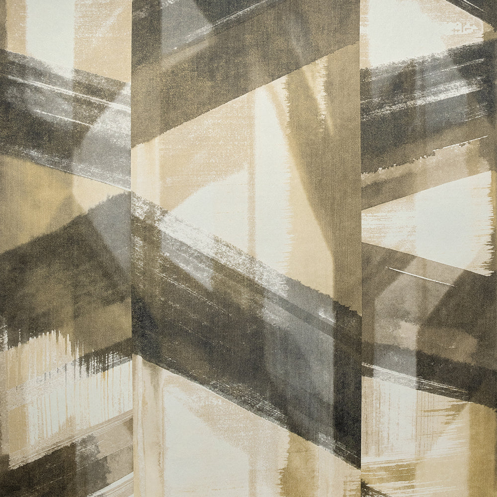 Crafted - Glaze geometric wallpaper Hohenberger Roll Brown  26794-HTM