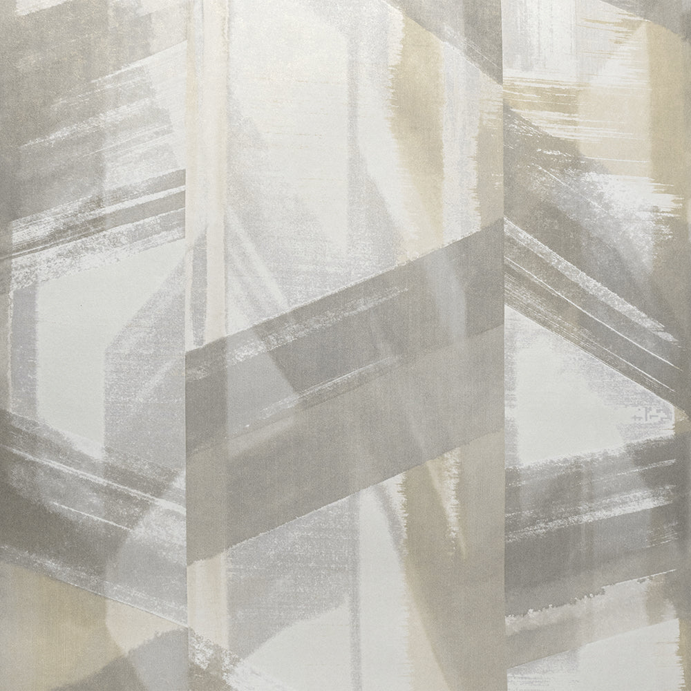 Crafted - Glaze geometric wallpaper Hohenberger Roll Taupe  26796-HTM