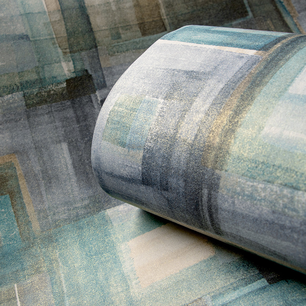 Crafted - Brush damask wallpaper Hohenberger    