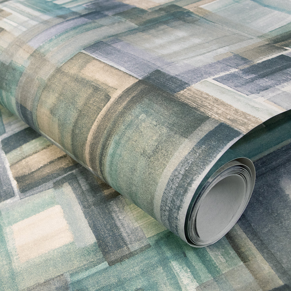 Crafted - Brush damask wallpaper Hohenberger    