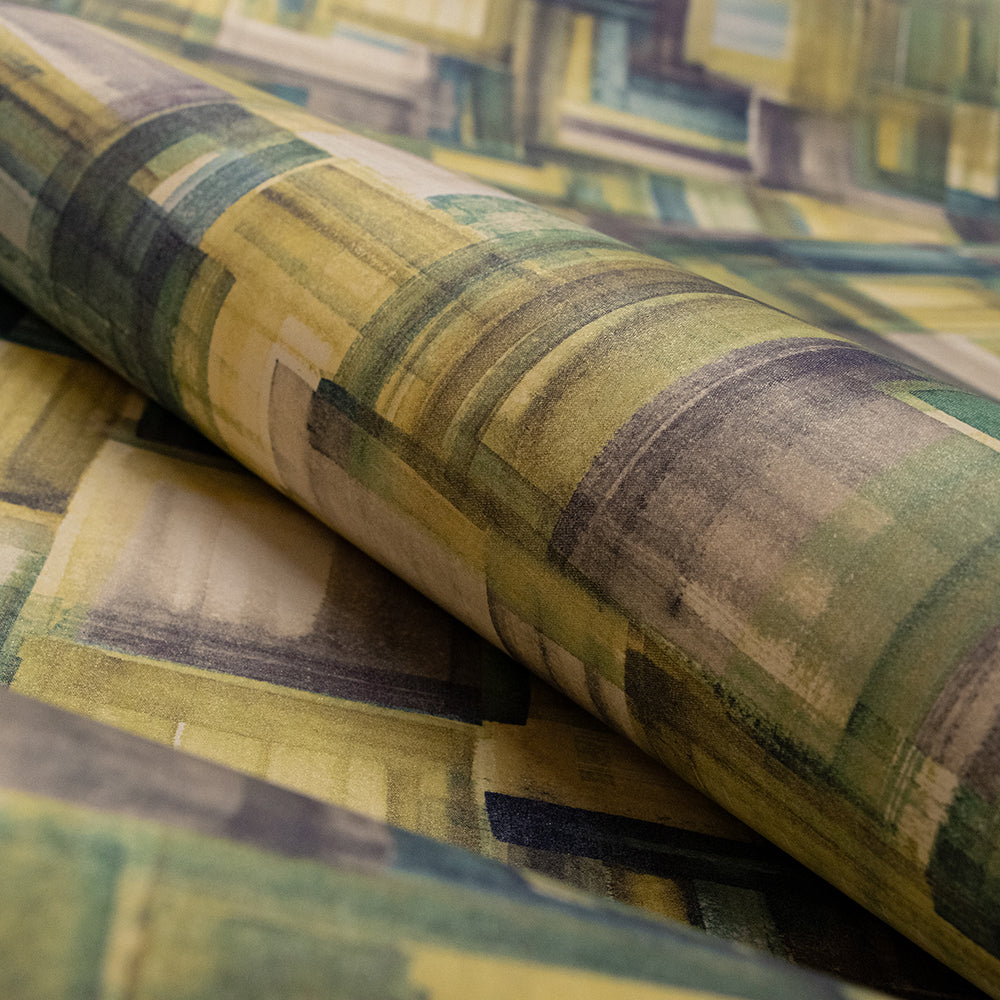 Crafted - Brush damask wallpaper Hohenberger    
