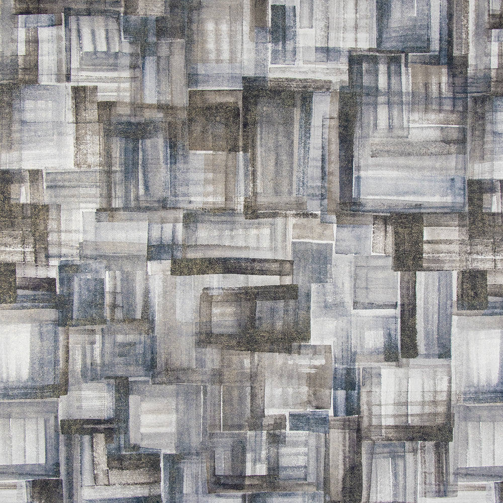 Crafted - Brush damask wallpaper Hohenberger Roll Dark Blue  26801-HTM