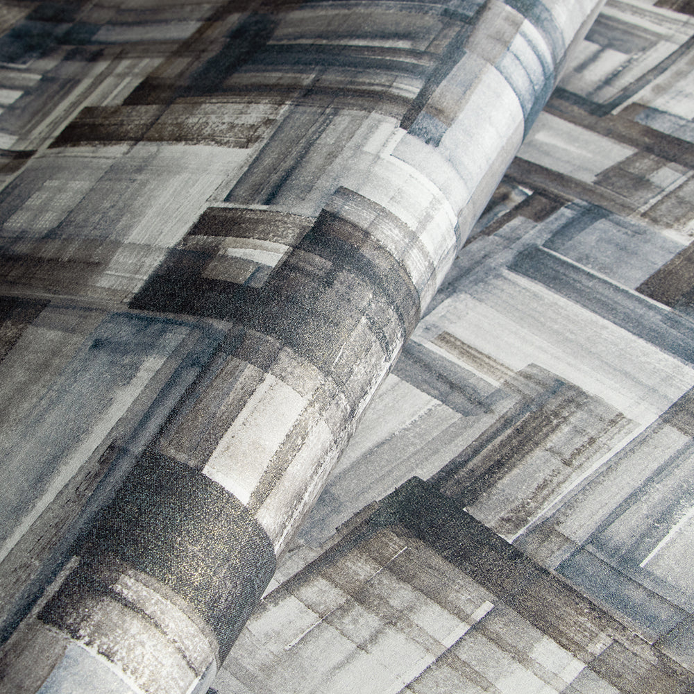 Crafted - Brush damask wallpaper Hohenberger    