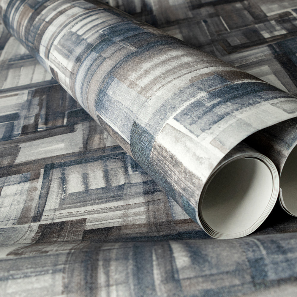Crafted - Brush damask wallpaper Hohenberger    
