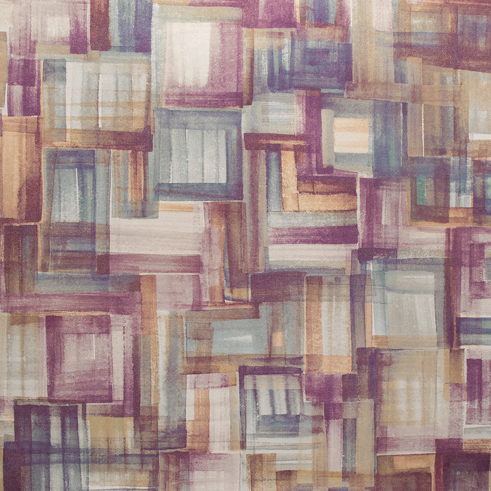 Crafted - Brush damask wallpaper Hohenberger Roll Purple  26802-HTM