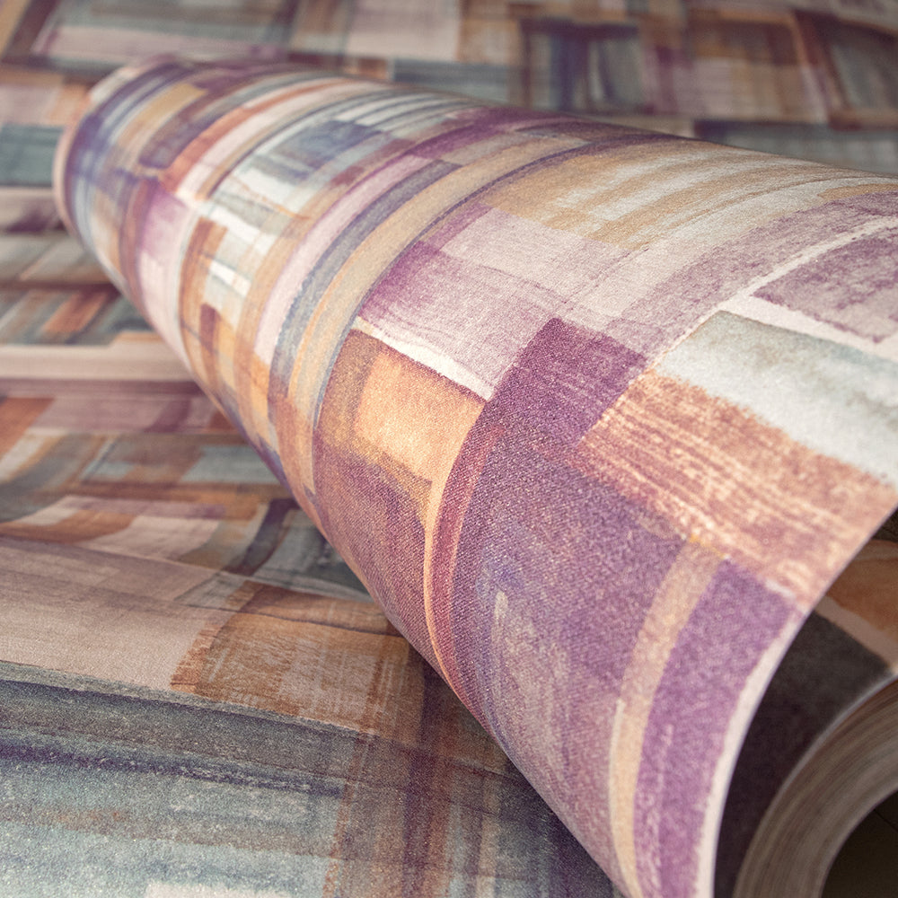 Crafted - Brush damask wallpaper Hohenberger    