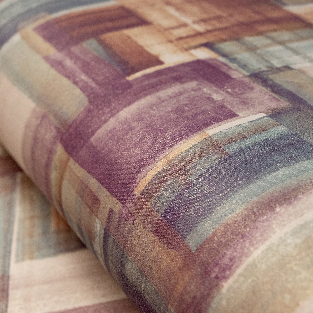 Crafted - Brush damask wallpaper Hohenberger    
