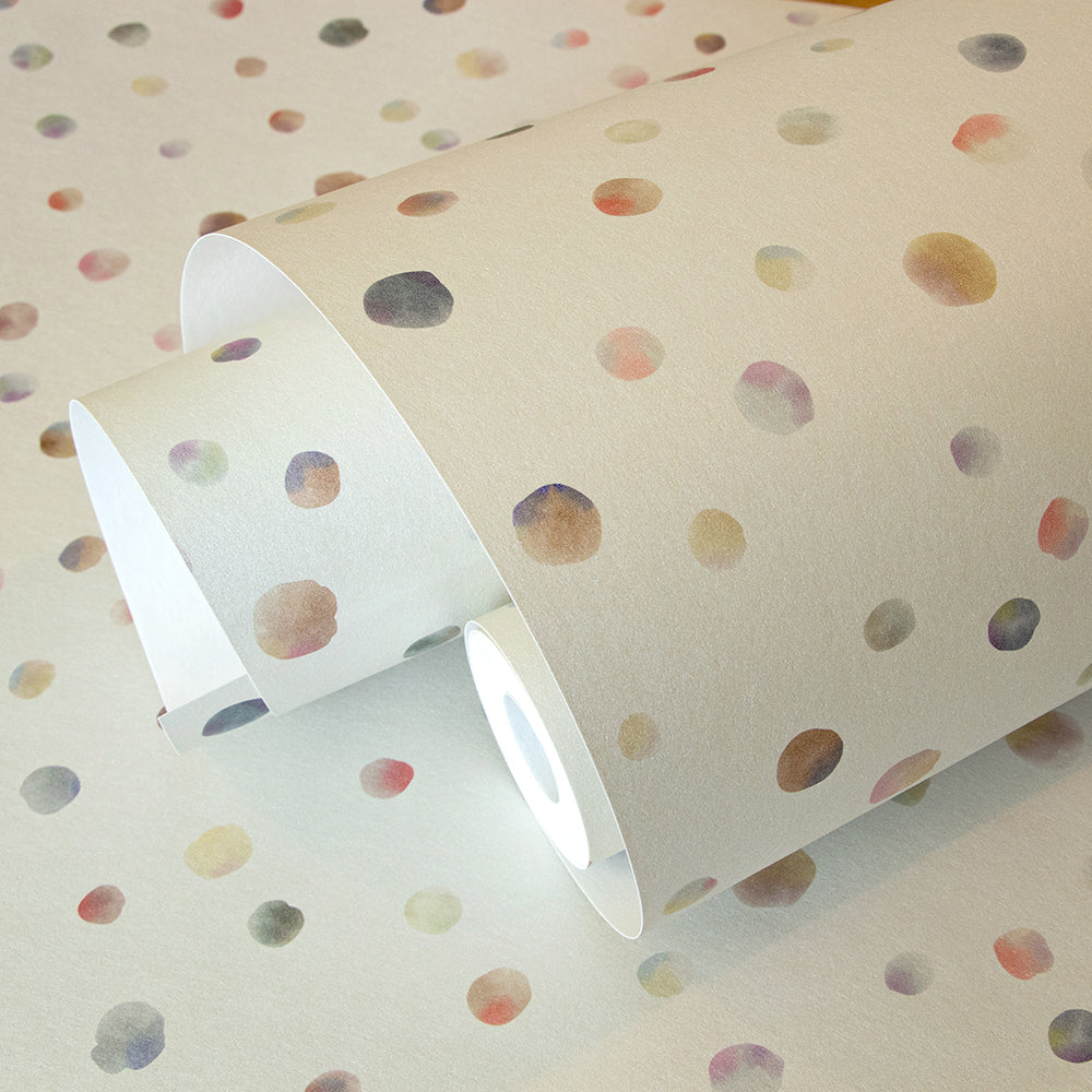 Great Kids - Watercolor Dots kids wallpaper Hohenberger    