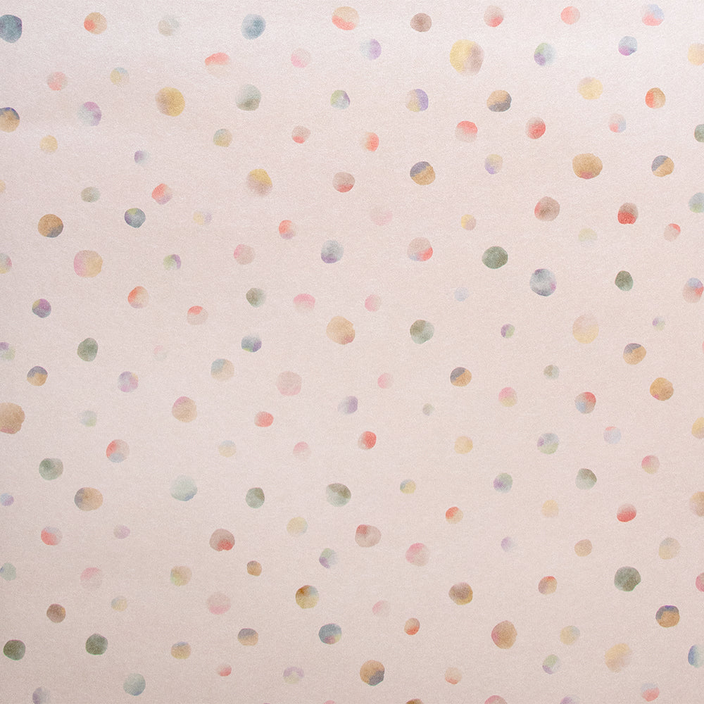 Great Kids - Watercolor Dots kids wallpaper Hohenberger Roll Light Pink  26835-HTM
