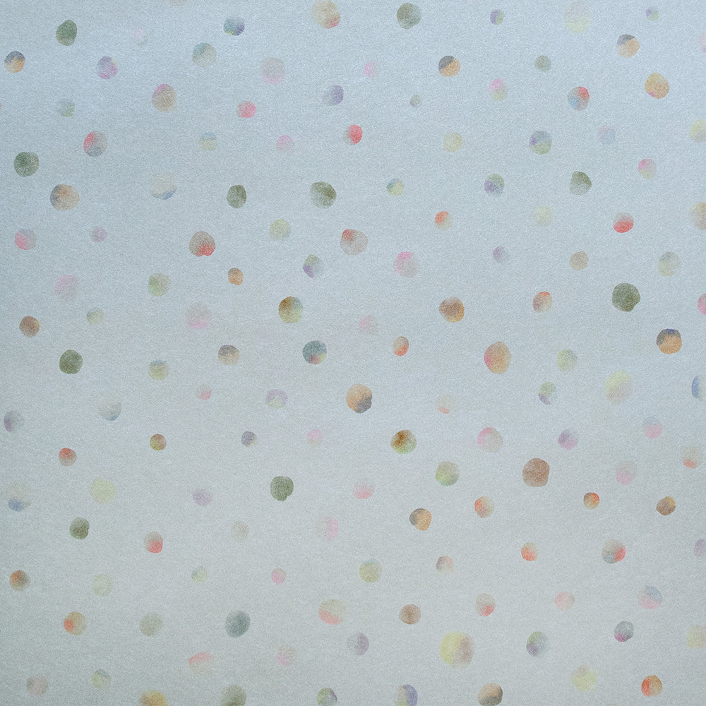 Great Kids - Watercolor Dots kids wallpaper Hohenberger Roll Light Blue  26837-HTM