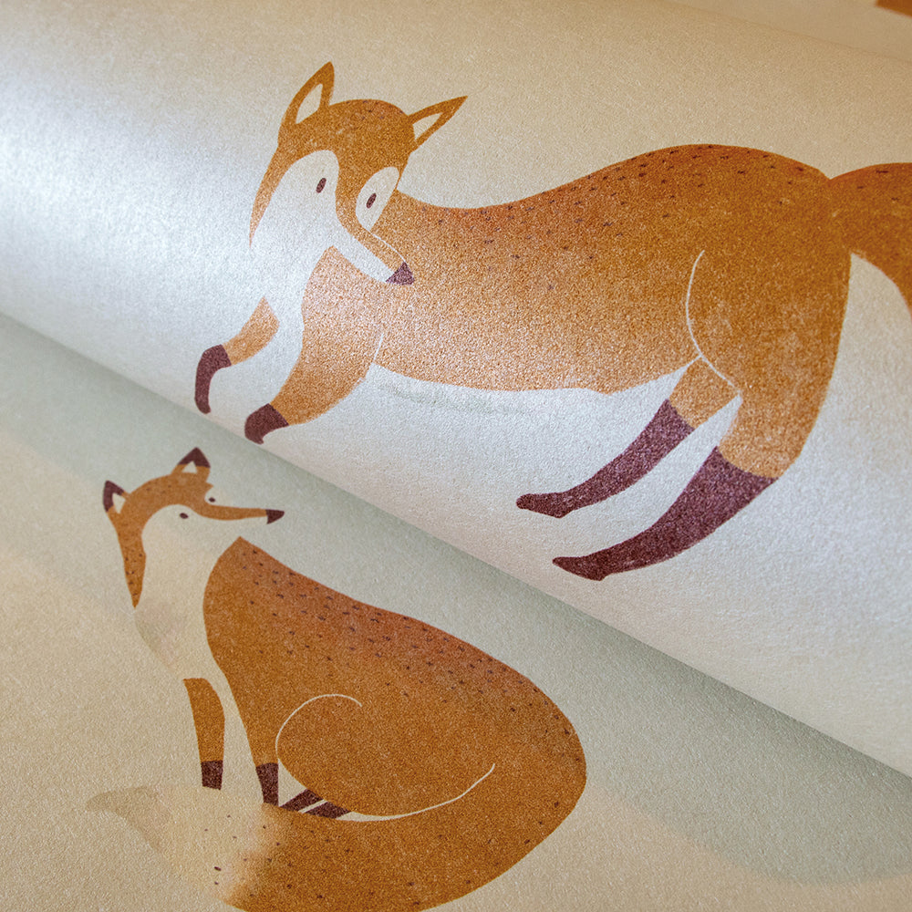 Great Kids - Friendly Foxes kids wallpaper Hohenberger    