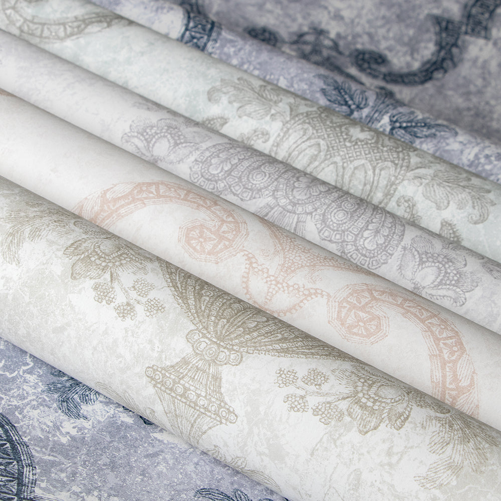 Azulejo - Porto  damask wallpaper Hohenberger    