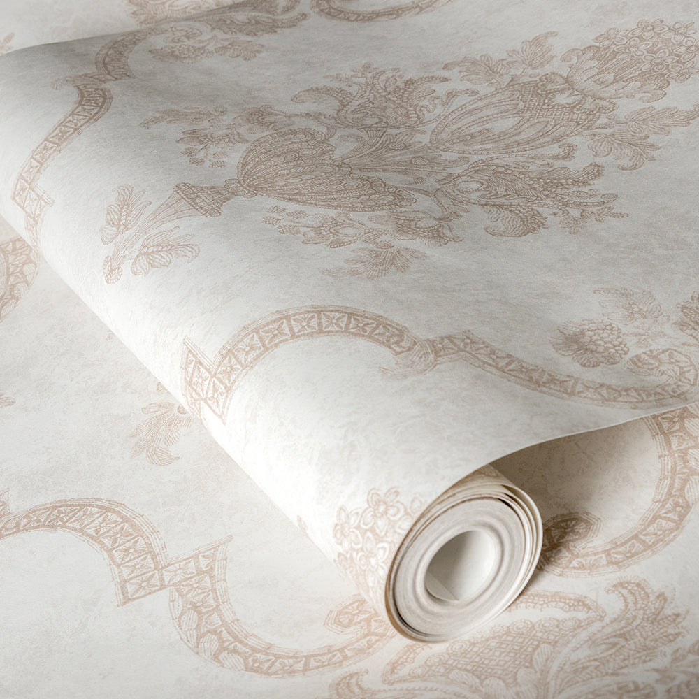 Azulejo - Porto  damask wallpaper Hohenberger    