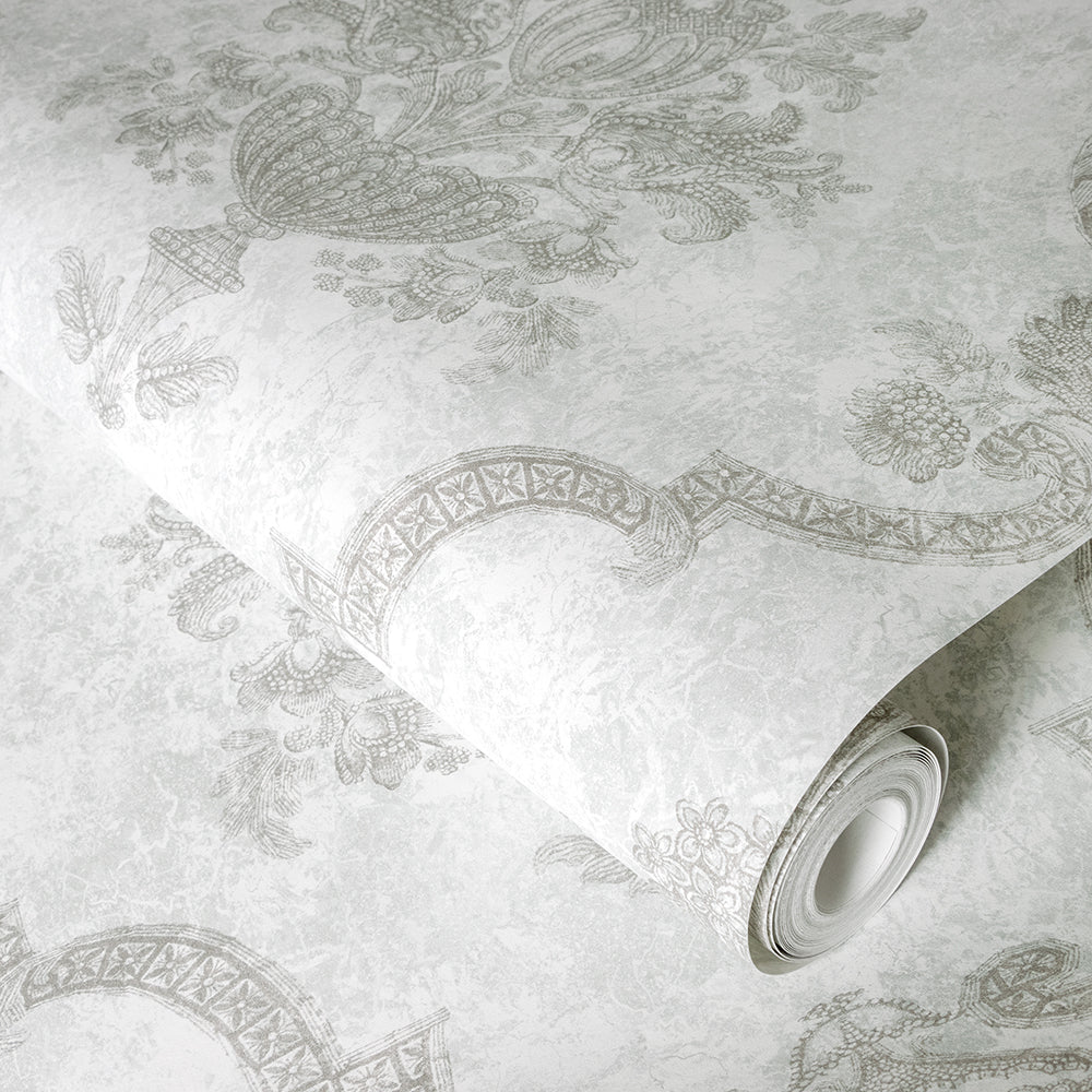 Azulejo - Porto  damask wallpaper Hohenberger    