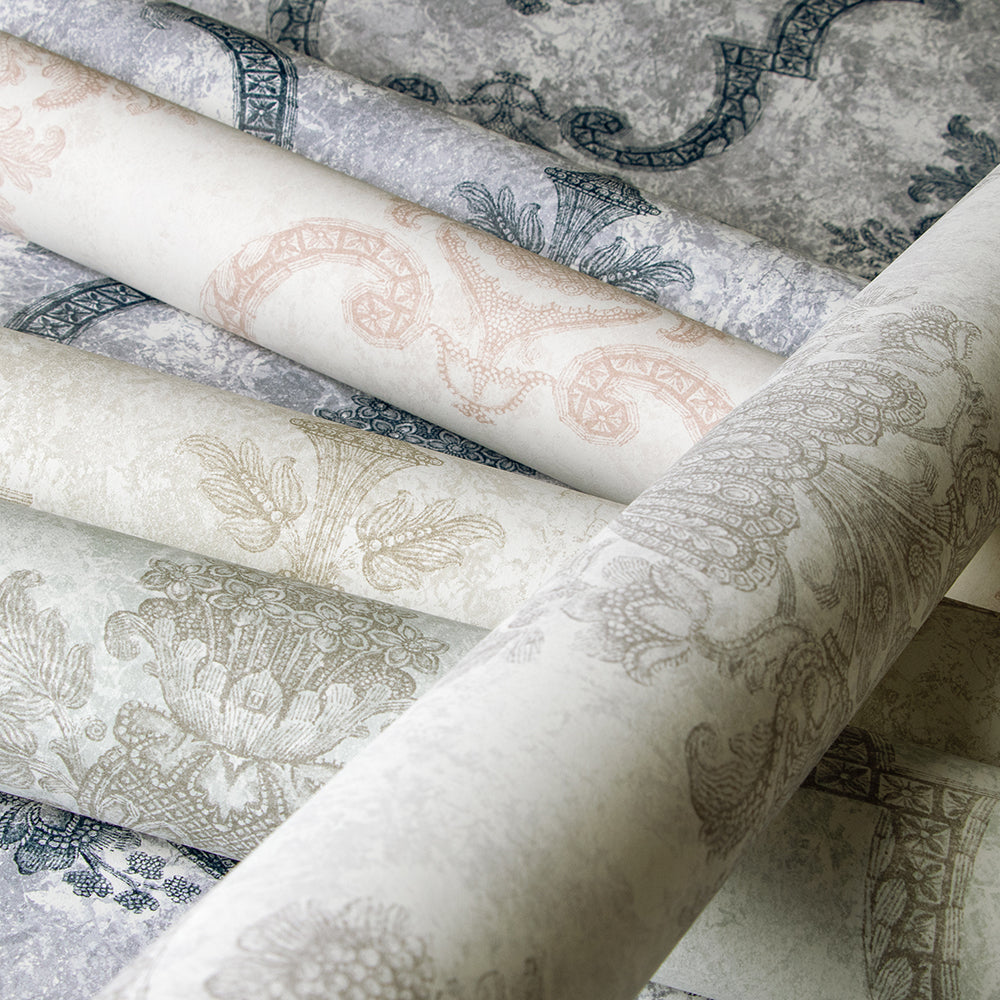 Azulejo - Porto  damask wallpaper Hohenberger    