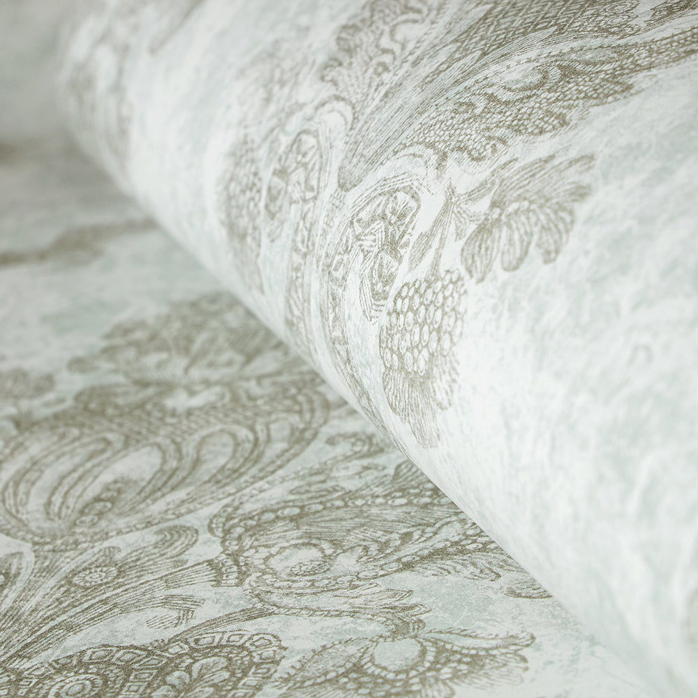 Azulejo - Porto  damask wallpaper Hohenberger    